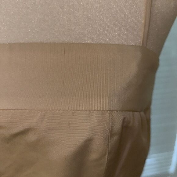 J. Crew 4 Emma Faille Cream Ivory 💯 Silk Formal Sleeveless Dress - Picture 6 of 16